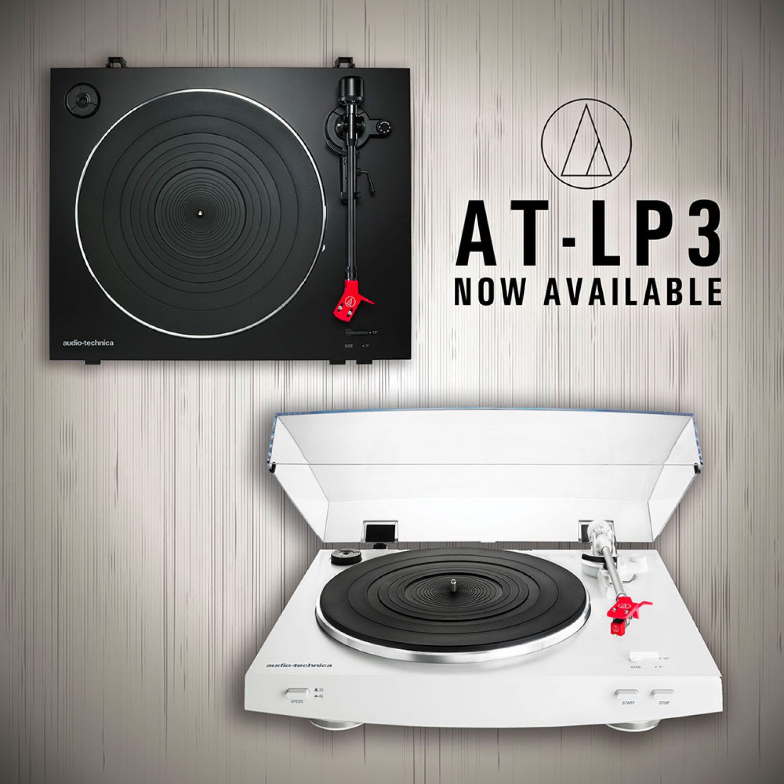 Audio Technica At-lp3-bk Tornamesa / Tocadiscos Atlp3 | Cuotas sin interés
